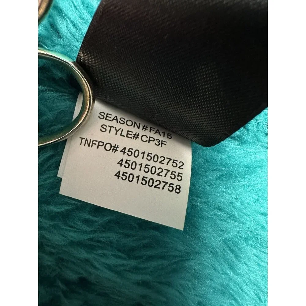 The North Face Jacket Women’s M Osito 2 Teal Blue Fuzzy High Loft Fleece FA15 - Picture 9 of 16